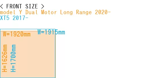 #model Y Dual Motor Long Range 2020- + XT5 2017-